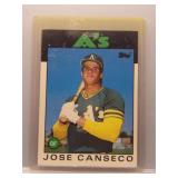 Jose Canseco 1986 Topps Traded rookie