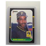 Barry Bonds 1987 Donruss rookie