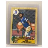 Bo Jackson 1987 Topps rookie