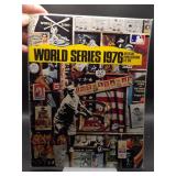 1976 World Series program Reds-Yankees