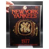 1977 Yankees program