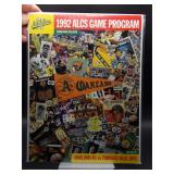 1992 ALCS Program A's-Blue Jays