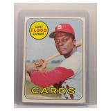 Curt Flood 1969 Topps