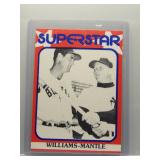 Ted Williams & Mickey Mantle 1982 TCMA Superstars