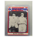 Babe Ruth & Lou Gehrig 1982 TCMA Superstars