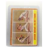 Warren Spahn no-hit 1962 Topps