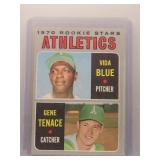 Vida Blue & Gene Tenace 1970 Topps rookies