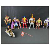 X-men Biker Mice from Mars Jurassic Park Figures