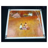 1968 Litho of ï¿½Picnicï¿½ by George Sottung 22ï¿½x26ï¿½
