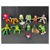 Assorted Action Figures TMNT and Misc
