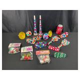 Assortment of Metal Party Noise Makers & Favors