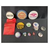 Assorted Vintage Buttons/Pins Lot 3