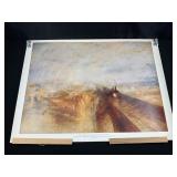 ï¿½Rain, Steam and Speedï¿½ Litho by JMW Turner 1976