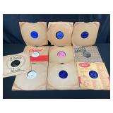 Assorted 10ï¿½ 78rpm Records Lot 1