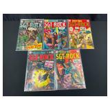 Assorted DC Comics Our Army at War Sgt Rock Lot 7