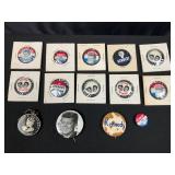 Vintage & Rare JFK Political Pins/Buttons