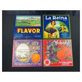 Vintage Branded Oranges ï¿½Crateï¿½ Advertisements