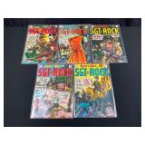Assorted DC Comics Our Army at War Sgt Rock Lot 8