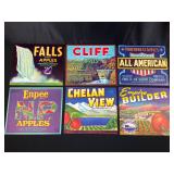 Vintage Branded Apple ï¿½Crateï¿½ Advertisements