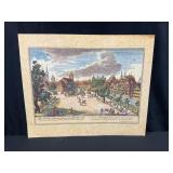 The Schï¿½tt in Nuremberg' by JA Delsenbach Print