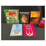 Assorted Books Lot Pin Ups