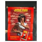 18ï¿½x23.75ï¿½ Jackie Chan Poster Folded READ