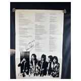 1973 Autographed ï¿½Ohh La Laï¿½ by Faces Poster