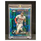 Jorge Soler #040/125 2024 Topps Chrome