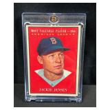 Jackie Jensen 1958 AL MVP Topps