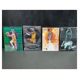 4 NBA Cards LeBron James Luka Doncic Austin Reaves