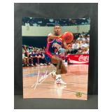 Isiah Thomas Detroit Pistons Signed 8x10