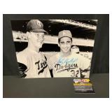 Sandy Koufax LA Dodgers signed 8x10