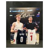 Gradey Dick Toronto Raptors Signed 8x10