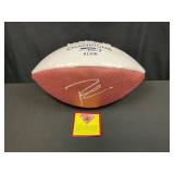 Russell Wilson Autographed Football w COA