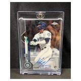 Kyle Lewis Topps Chrome Auto 2020