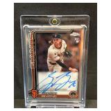 Spencer Bivens Topps Chrome Auto Rookie 2025
