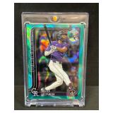 Greg Jones #141/199 2025 Topps Chrome RC
