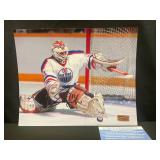 Grant Fuhr Edmonton Oilers Autograph Photo