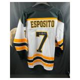 Phil Esposito Boston Bruins Autographed Jersey