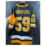 Jack Guentzel Pittsburg Penguins Autograph Jersey