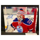 Cam Talbot Edmonton Oilers Autograph Photo