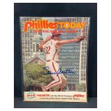 Steve Carlton PA Phillies Signed Magazine