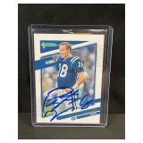 Peyton Manning Auto 2021 Donruss