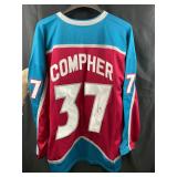 JT Compher Colorado Avalanche Autograph Jersey