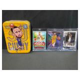Stephen Curry Cards and Collectible Tin
