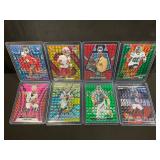8 Assorted Panini Prizm Mosaic Cards