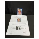 Cal Ripken Jr Autographed Card w COA