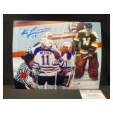 Ken Linseman Edmonton Oilers Autograph Photo
