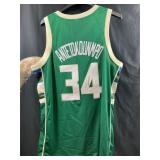 Giannis Antetokounmpo Signed Jersey Milwauke Bucks