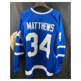Auston Matthews Maple Leafs Autographed Jersey